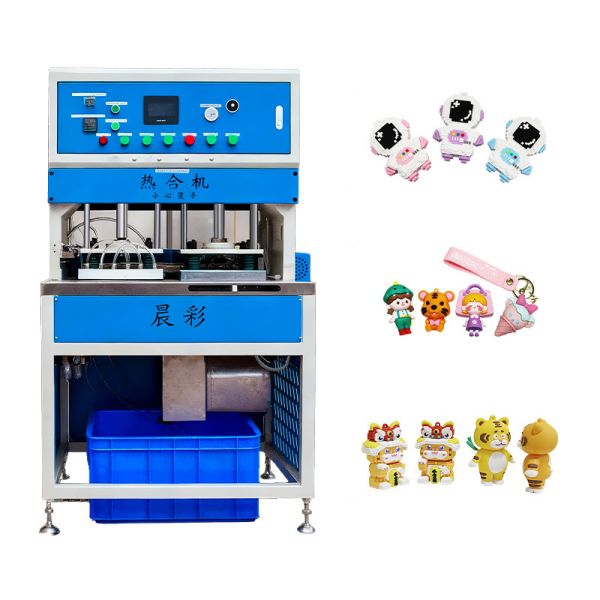 Automatic 3D Hot Press Molding Machine for PVC Cartoon Figures Crafts Toys Making