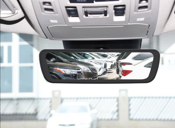 9.35 Inch Digital Car Mirror Reverse Camera Replacement For TOYOTA Highlander