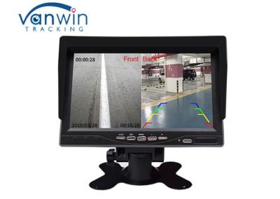 7 polegadas no monitor do carro do traço com sistema de segurança do carro da opinião traseira da câmera & do cabo