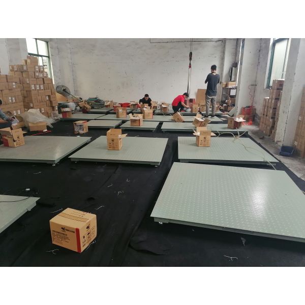 Customized Support ODM 60*80MM 1000kg Digital Platform Floor Weighing Scale with Handle