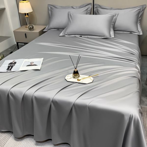 Customization Printed Summer Cool Bed Sheets Knitted Cotton for Home Hotel Ultra Cool