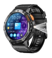 K65 SmartWatch Chargement magnétique 1,43 pouces Smart Watch Près sanguin Oxygène Taux cardiaque