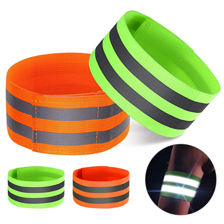 Armbands военного телефона мягкие отражательные с Wristband высокой видимой эластичной ткани светов рефлекторным