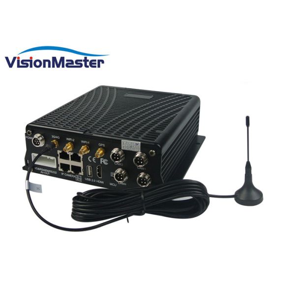 AHD 2T Hard Disk Bus Mobile Dvr Sd Card Video Recorder 3G Sim Card WIFI 1080P 4 Channels