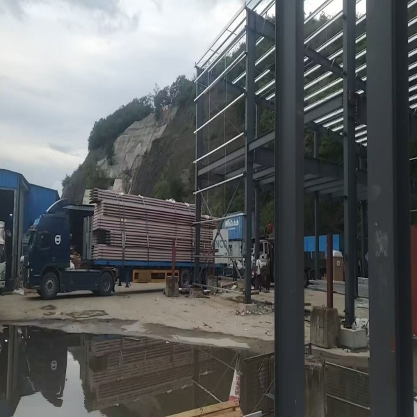 Metal Building Customized Industrial Steel Structure Workshop for Prefab Galvanized Metal Fram