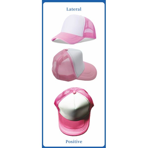 Factory Wholesale Sublimation Blank Hot Sales Polyester Sublimation Mesh Trucker Hat Custom Personalized Promotional Gifts