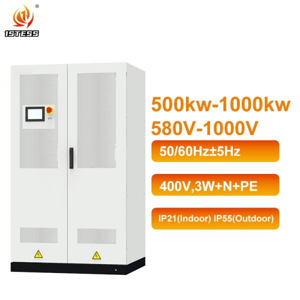 500kW 625kW 1000kW PCS Power Conversion System Energy Storage Converters Wide Voltage Range Support Lithium Lead Acid Solar MPPT