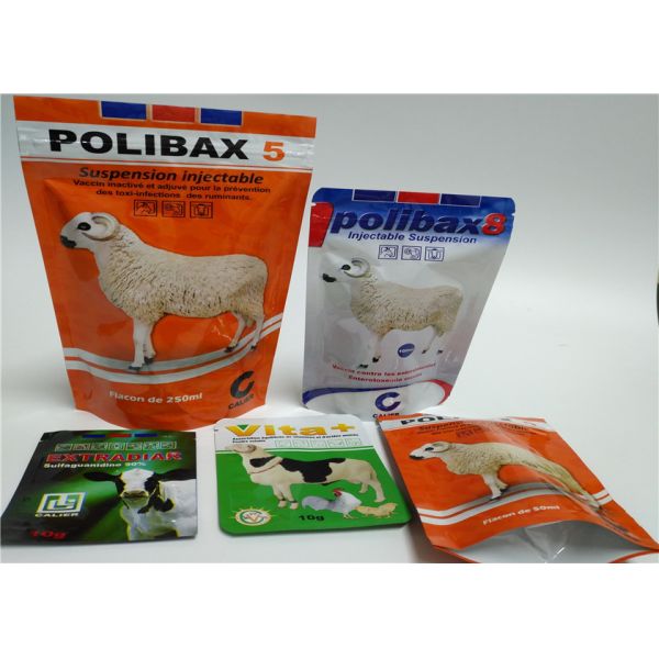 Malotes plásticos seguros do alimento do cão/gato/tartaruga/peixes do saco do acondicionamento de alimentos com Ziplock reusável