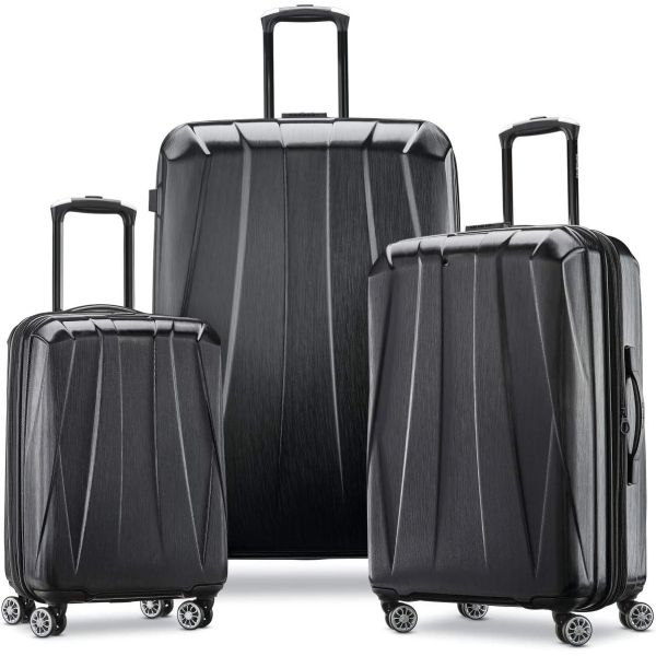 3pcs High Quality Travel Trolley 4 Wheels PC Luggage Trolley Suitcases  Sets for Long-distance Travel