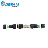 Junction Box Outdoor Waterproof IP68 3 Way Line M25 Cable Connector Wire Range 6-11mm Power Protection Box
