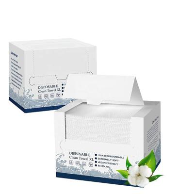 Customized Skin Care Ultra Soft Face Cloth 100% USDA Biobased Disposable Face Towel