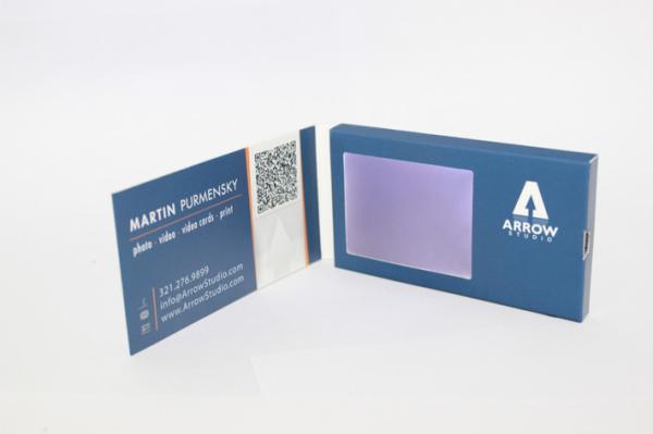 Magnetic Swith 5 Video Production Business Cards 128MB To 4GB Memory