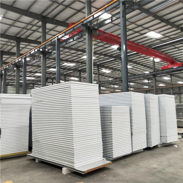 B1 grade fireproof mobile home 50mm greywhite eps sandwich wall paneling