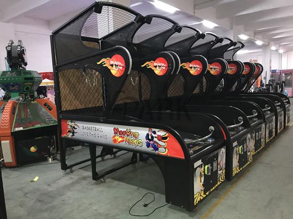 Professional Street Electric Arcade Basketball Game Machine with Metal Frame