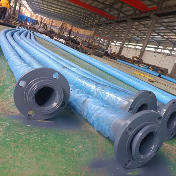 Water Rubber Discharge Hose Pipe Sump Pump Drain Hose 50Ft 5 Inch 6 Inch