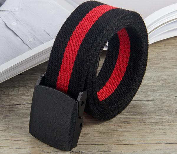Correia de algodão branca larga de nylon da correia 3.8cm da curvatura plástica exterior do lazer 110cm