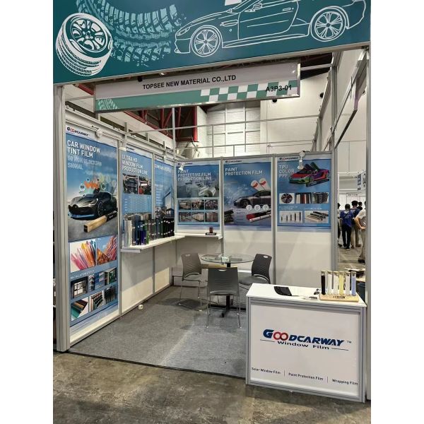 Black Matte Satin PPF 190 Microns TPU Car Paint Protection Film