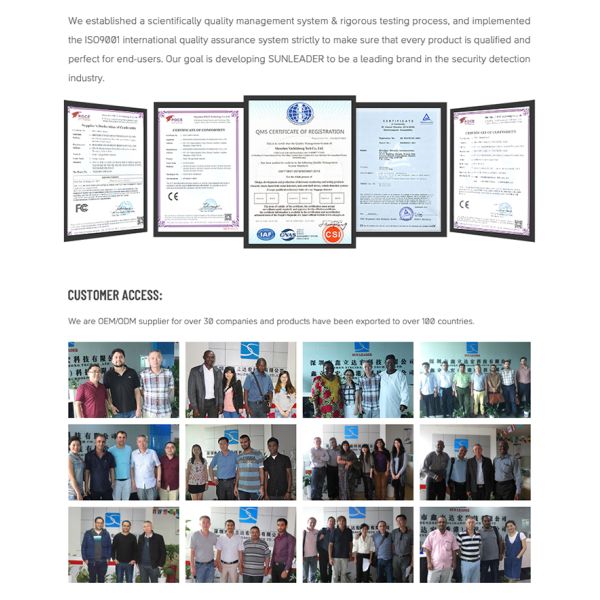 SUNLEADER XLD-EM05 direct sales EM EAS book security system library anti-theft detection device