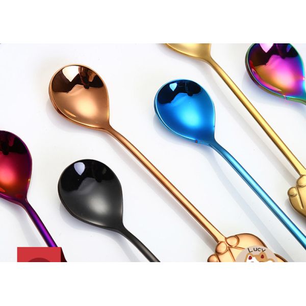 High End Creative Cute Cat Spoon / Gift Coffee Stirring Spoon Wear Resistance