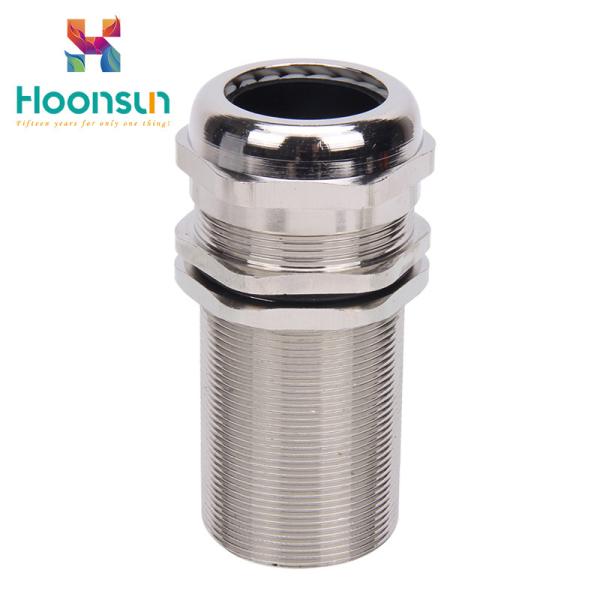 Metric Thread M63 Length Type Underwater Cable Gland Nickel Plated Brass