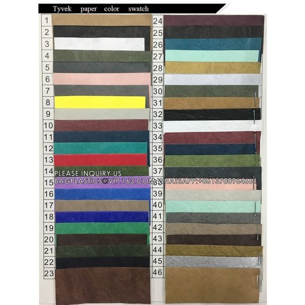 Wholesale Tyvek Waterproof Gym Bag Sports Soccer Drawstring Backpack Shopping bag, Promotional bag, Gift bag, Packing