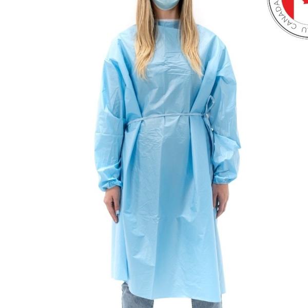 Wholesale Disposable White Ppe Patient Isolation Gowns For Hospital