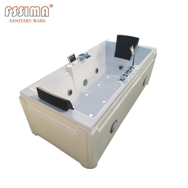 Джакузи 1700x1300x680MM ванны водоворота водопада в 5 ног