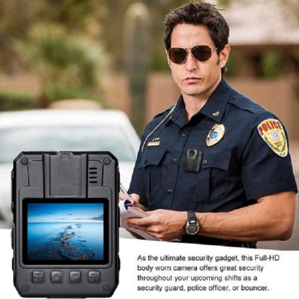 Câmera Wearable 3200mAH da polícia de IP67 5MP CMOS H.264 MPEG4