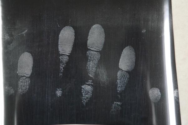 C075 Silver magnetic fingerprint powder