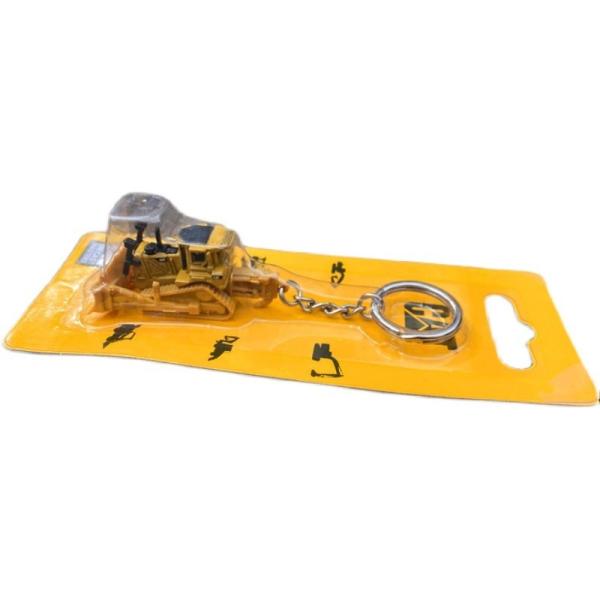 DM 85984 Track Type Tractor Bulldozer Model Keychain Collectible Construction Gift