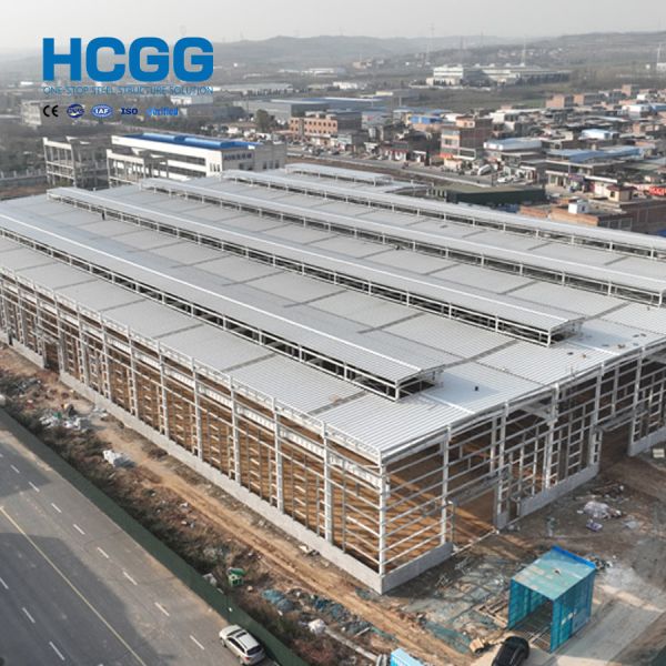 Q345 S355JR Steel Portal Frame Warehouse Seismic Resistance Steel Structure Architecture