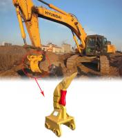 Excavateur en acier à haute résistance Vibro Ripper pour les travaux de terrassement et la construction de routes