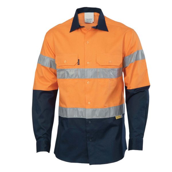 ODM Reflective Safety Shirts Quick Dry Work Construction Reflective Polo Shirts