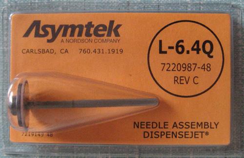 Asymtek 7212730-48 Игла Assy L-6Q-DJ/L-6.4Q-DJ CL Тип 6.4 мм ((0.252 дюйма) Аксессуары для диспенсера