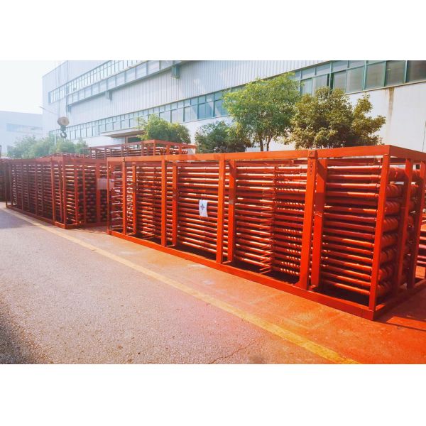 SA210A1 Tubes Made Boiler Economizer With Shields For Waste Incinerator