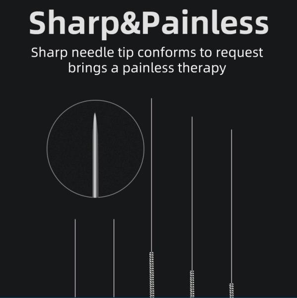 Handle Length 10mm Intradermal Needles for Acupuncture Cosmetic And Medical