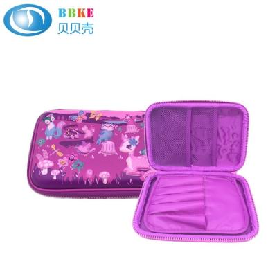 O plutônio colorido impermeável feito sob encomenda cobre EVA Pencil Case No Handle 220x150x40mm