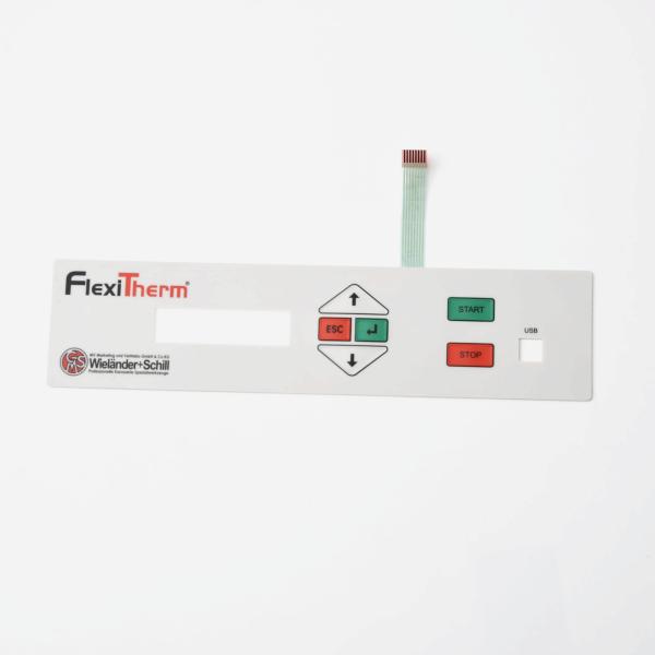 AC 250V Tactile Membrane Switch Panels With LED LGF Backlight
