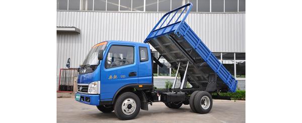 Light Duty Dumper Commercial Trucks 150 - 250 HP T Series T1&T2&T3 3 Seats 2800mm wheelbase Electric Control Window