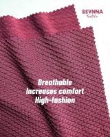 Tissu de soutien-gorge sportif durable pour la production de vêtements de sport respectueux de l'environnement