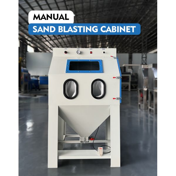 Dust Free Dry Sand Blasting Cabinet industrial CE Certificated
