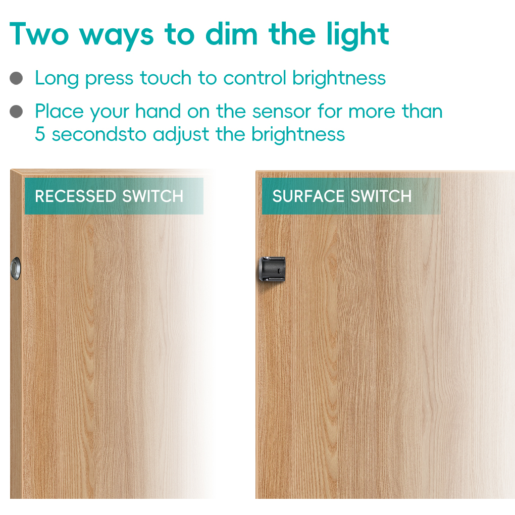 IP20 10W/M High CRI90+ LED Strip Lights Flexible Under Cabinet Lighting for Smart Home