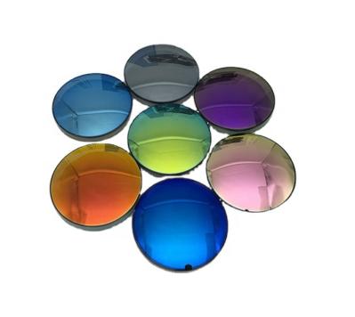 Danyang CR39 Sunglass Lenses: UV400 Protection, Gold-Tinted Lenses