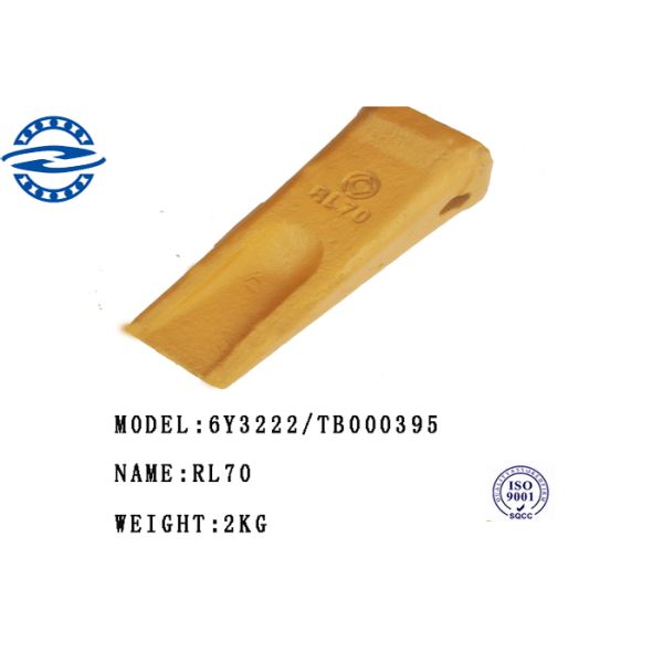 Yellow Excavator Forged Bucket Teeth / Adapter / Side Cutter Ex470rc H401478h