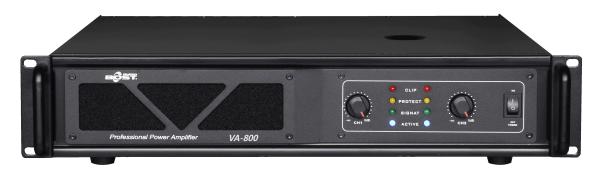 2 channel professional high power pa amplifier VA800
