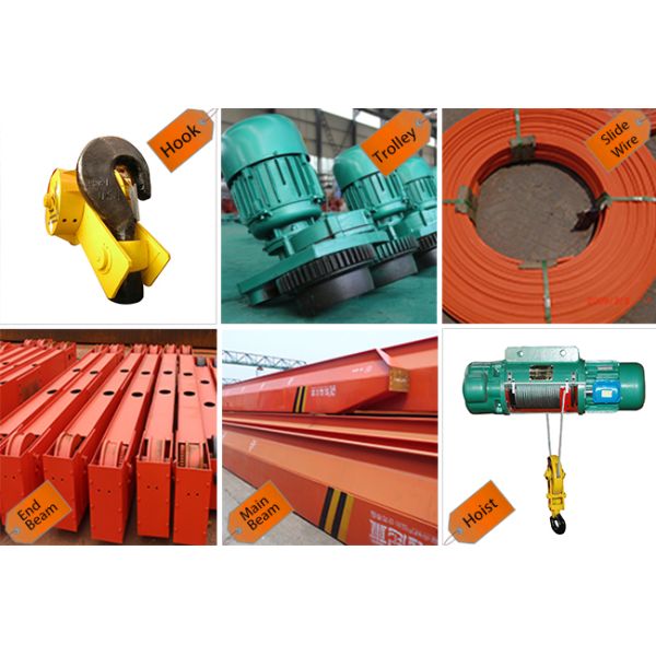 Цена надземного крана балочного моста модели LD одиночная