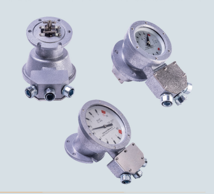 Digital Pointer Type Oil Level Gauge IP55 Protection For Transformer Conservator