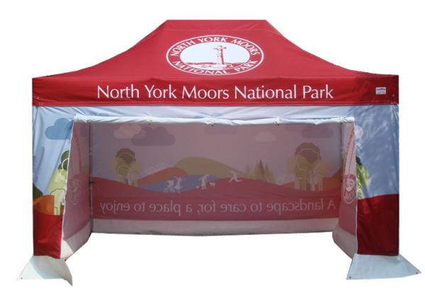 Advertising Outdoor Exhibition Tents , Custom Printed Outdoor Display Tents