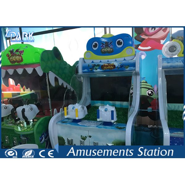 Children Playground Equipment Shooting Arcade Machines with Rotational Molding Material