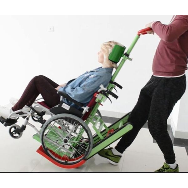 Stair Climbing Walker Folding Stretcher For Elderly People In High Buildings